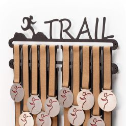 trail medal hook display