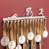 triathlete medal hook display