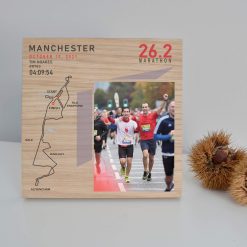Manchester Marathon display